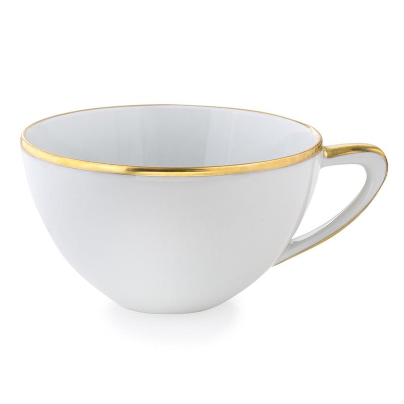 Simply Elegant Gold Tea Cup Set of 2