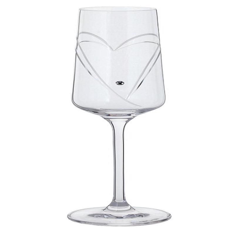 Romance Heart Champagne Glass