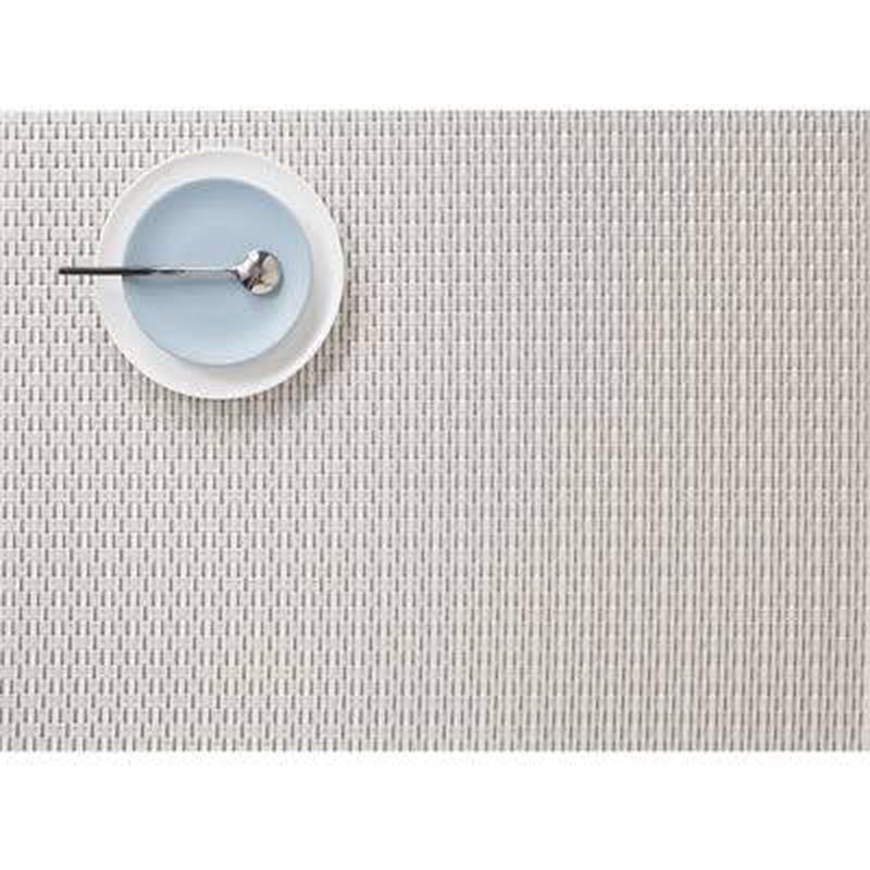 Wicker Placemat Rectangle Platinum Set of 4