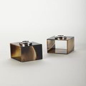 3"x3"Buffalo Horn Taoer Holder S/2